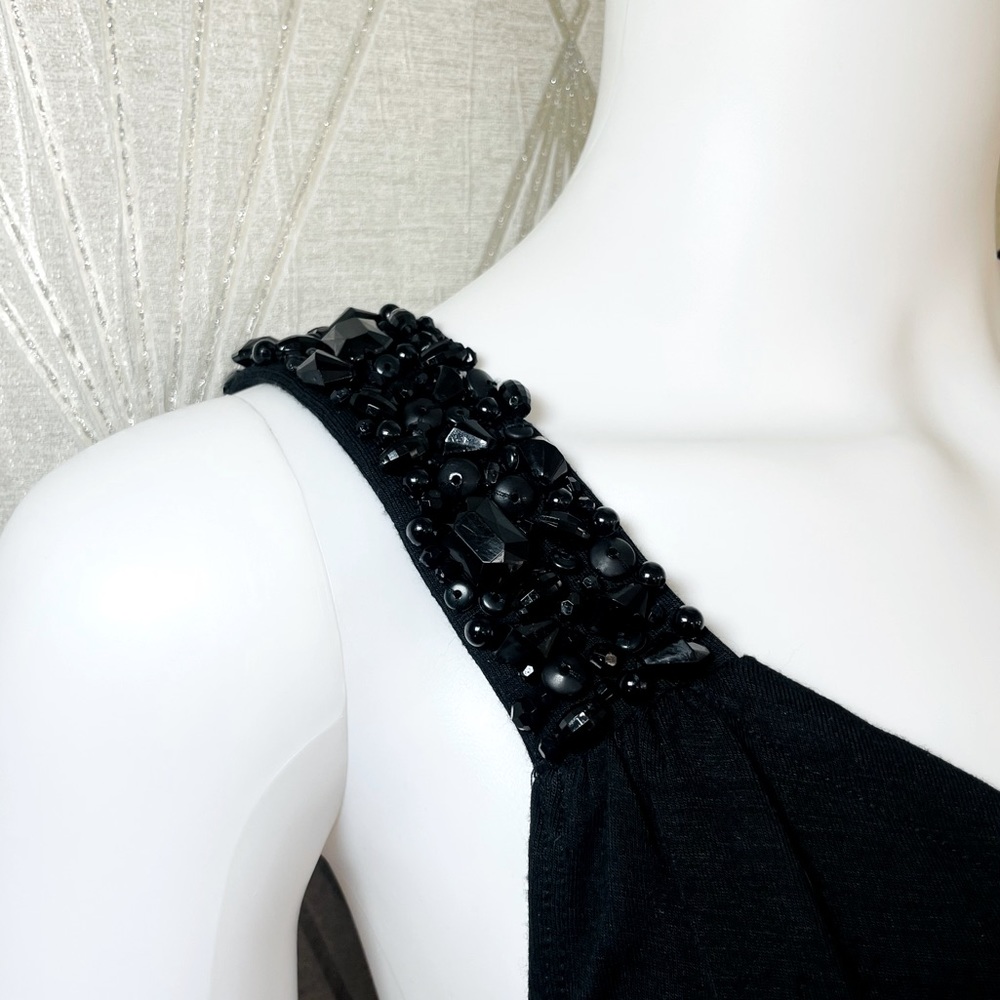 Cache’ Tank Top W/ Rhinestone Straps - image 4